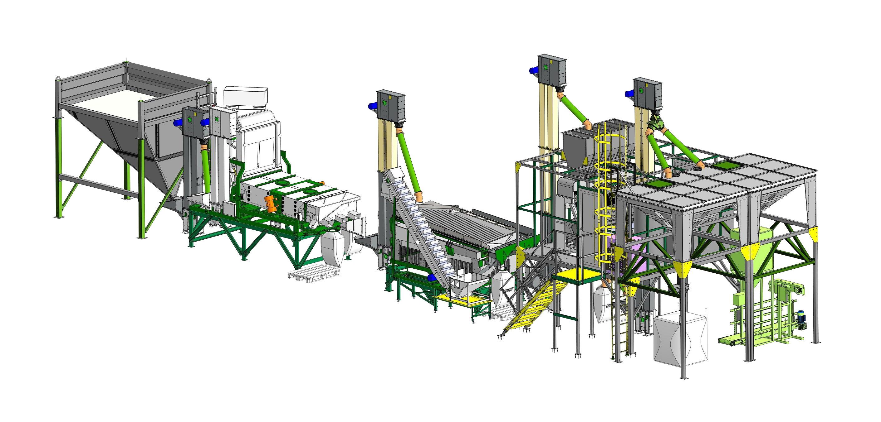 Линии подготовки зерна и семян